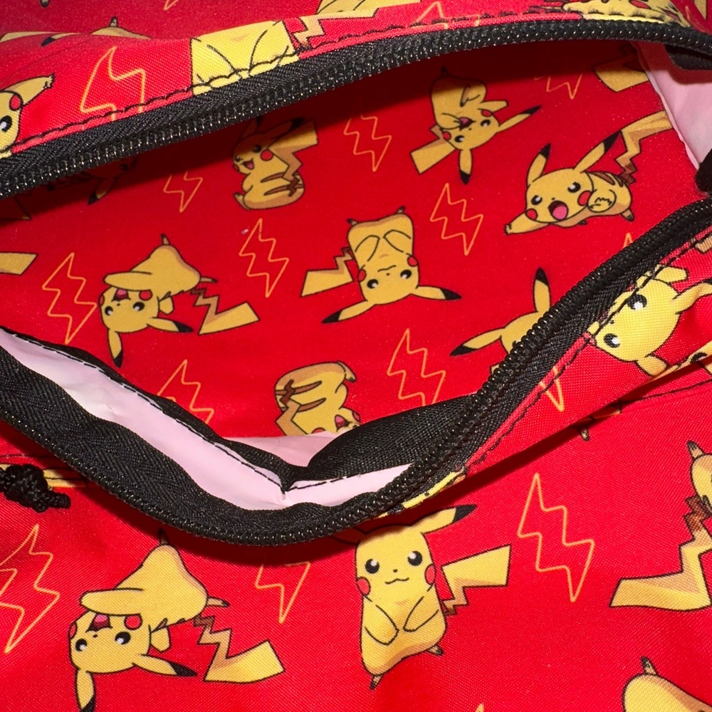 Red Pikachu Backpack - Picture 13 of 14